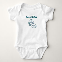 Baby Baller-kroppsdräkt Tshirt T Shirt