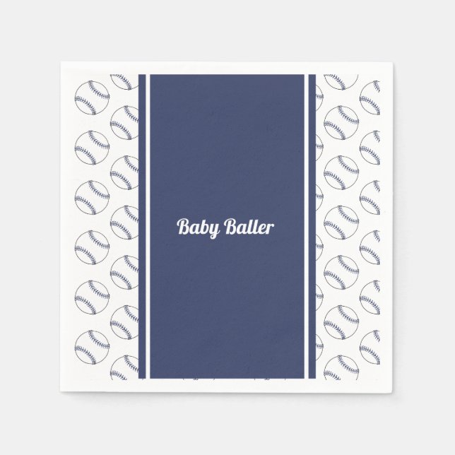 Baby Baller papper napkin Pappersservett (Framsidan)