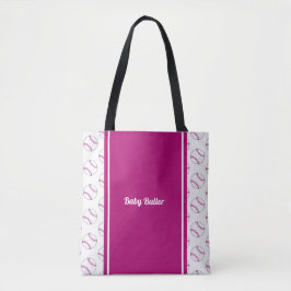 Baby baller rosa Tote Tygkasse