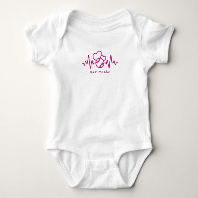 Baby Baller rosa Tshirt T Shirt (Framsida)