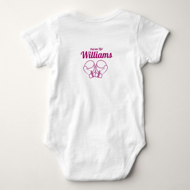 Baby Baller rosa Tshirt T Shirt (Baksida)