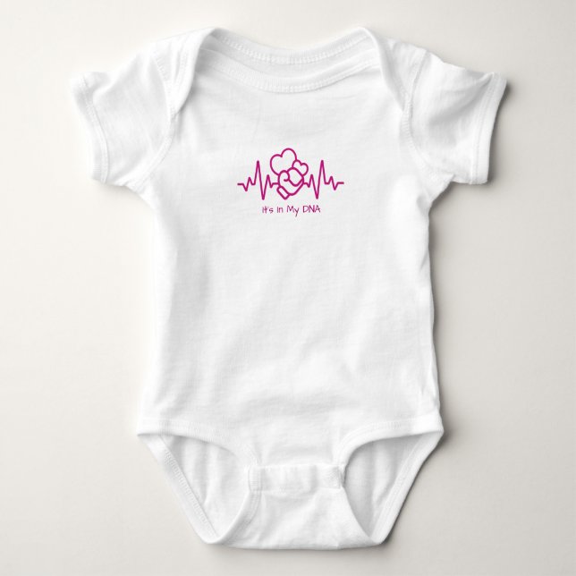 Baby Baller rosa Tshirt T Shirt (Framsida)