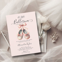 Baby Ballerina Shoes Rosa Bow Guld Girl Shower