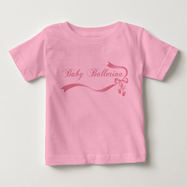 Baby Ballerina Småbarn Ruffle Tee (Framsida)