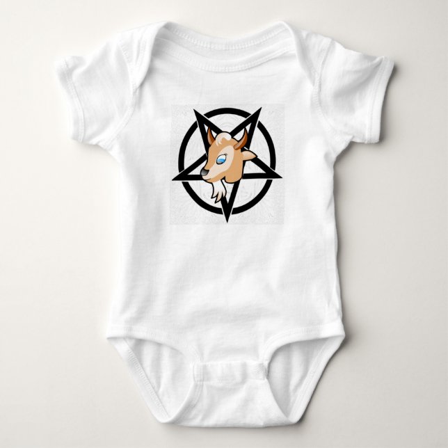 BABY BAPHOMET TEE SHIRT (Framsida)