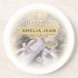 Baby Baptism Neutralt, Anpassade Namn, Amelia Underlägg