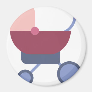 baby barnvagn magnet
