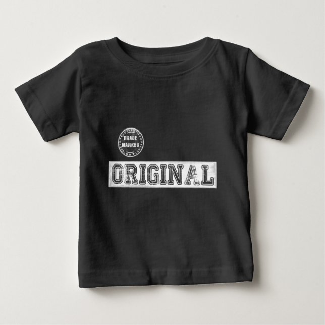 Baby Baseball Raglan med Coola Original Print Tee (Framsida)