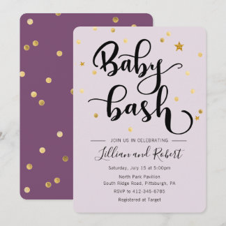 Baby Bash Par Baby Shower-inbjudan Inbjudningar