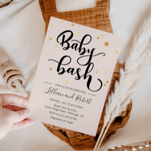 Baby Bash Par Baby Shower-inbjudan Inbjudningar
