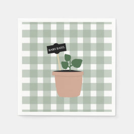 Baby Basil Napkins Pappersservett