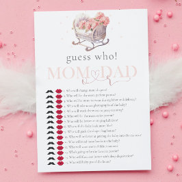 Baby Basket Baby Shower Gissa vem som spelar