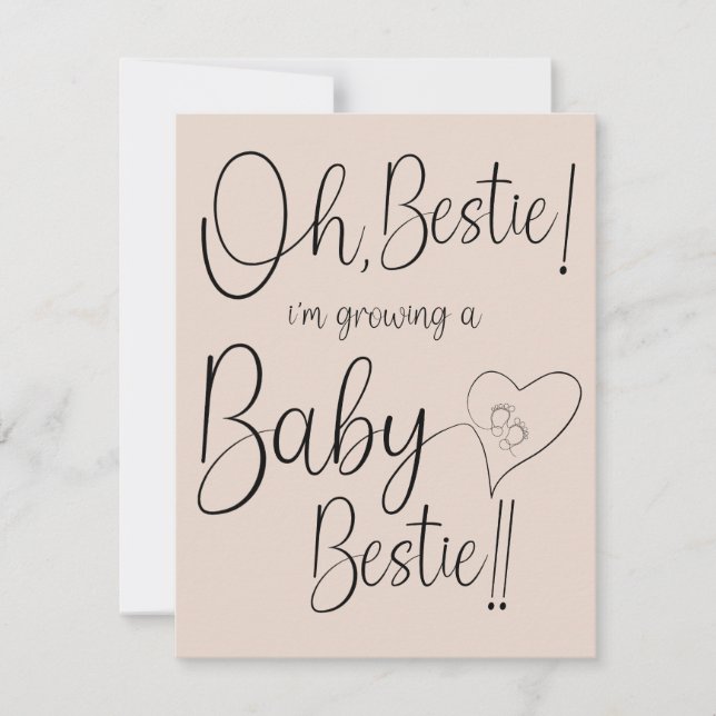 Baby Bästis Annonsering Meddelande (Framsida)