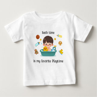 Baby Bath Time w/Leksak T Shirt