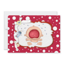Baby Bawling Funny Neutralt Baby Shower