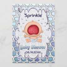 Baby Bawling Funny Sprinkle Baby Shower