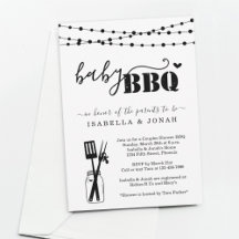 Baby BBQ - Par Shower Baby Q BaByQ Barbeque