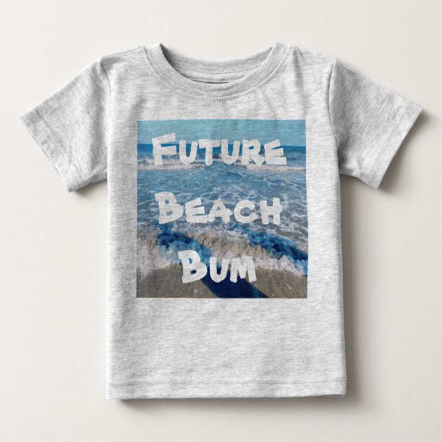 Baby Beach Bum T-shirt (Framsida)