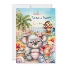 Baby Beach Party Temainbjudan