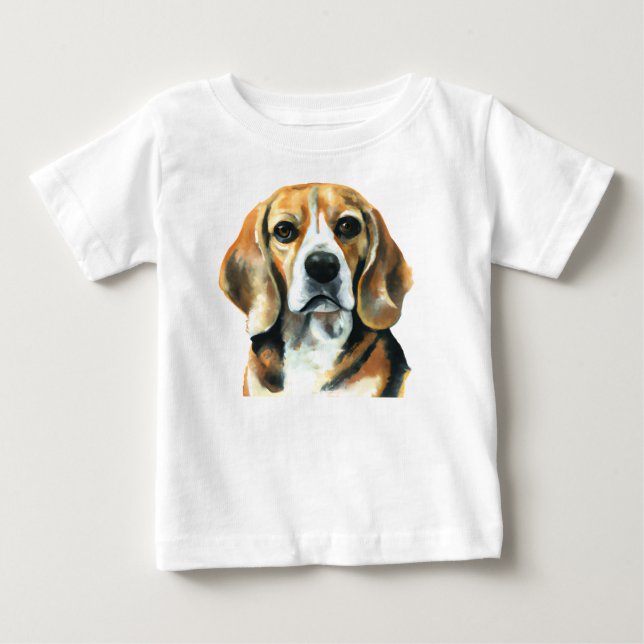 Baby Beagle T-shirt (Framsida)