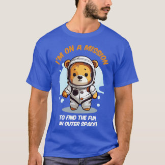 Baby Bear Astronaut T Shirt