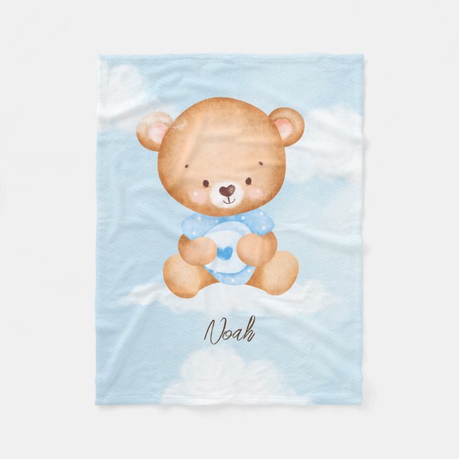 Baby Bear Blanket Fleecefilt (Framsidan)