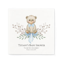 Baby Bear Blue Boy Wandan | Barnskötare Napkins