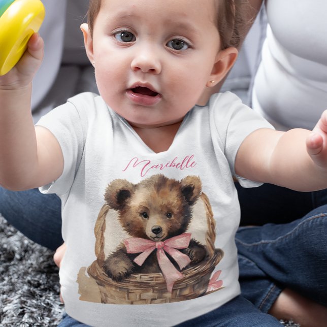 Baby Bear Girl T Shirt (Skapare uppladdad)