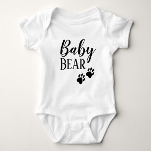 Baby Bear Gravid Nyfödd bebis Meddelande T-Shirt