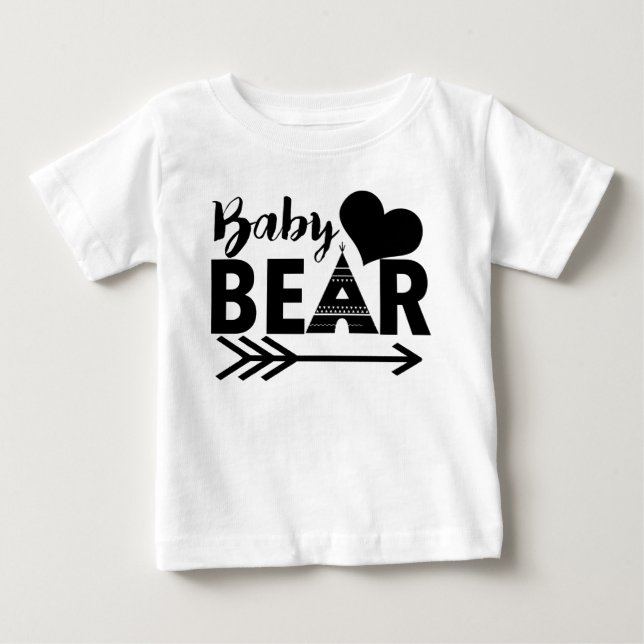 Baby Bear Infant Body Kostym Tee (Framsida)