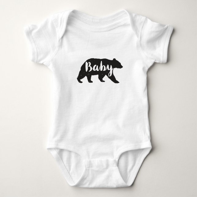 Baby Bear Infant Bodykostym Tee Shirt (Framsida)