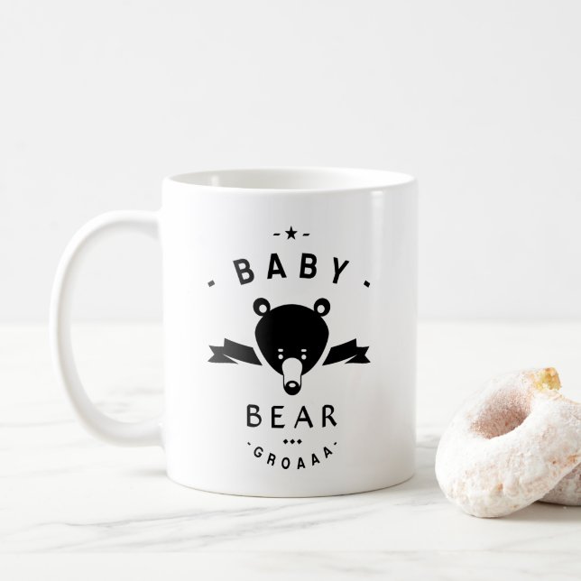 Baby bear kaffemugg (Med munk)