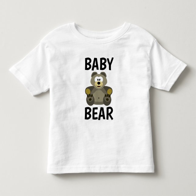 BABY BEAR KIDS OCH SMÅBARN T-SHIRTS (Framsida)