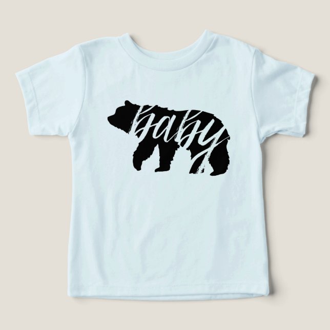 Baby Bear | Matchningsfamilj T Shirt (Design Framsida)