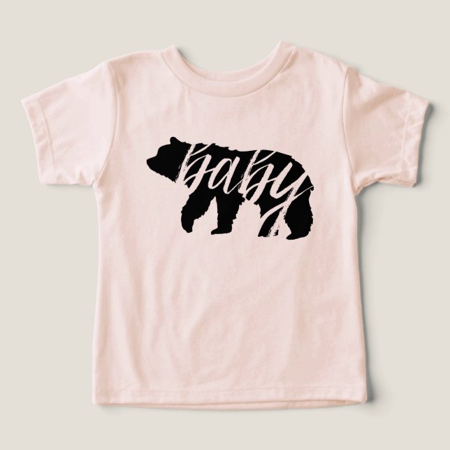 Baby Bear | Matchningsfamilj T Shirt (Design Framsida)