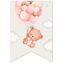 Baby Bear, Rosa Balloons, första födelsedagen