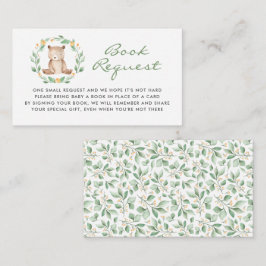 Baby Bear WAN Baby Shower Bok Request Tilläggskort