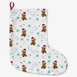 Baby Bears Stor Julstrumpa