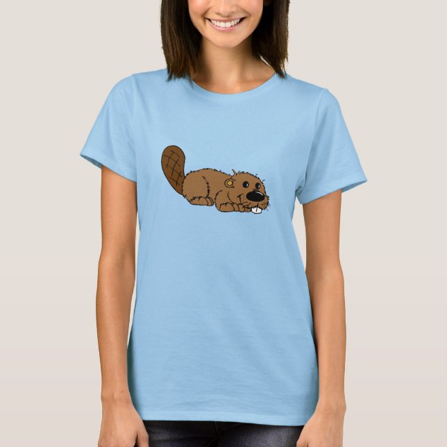 Baby Beaver T-shirt (Framsida)