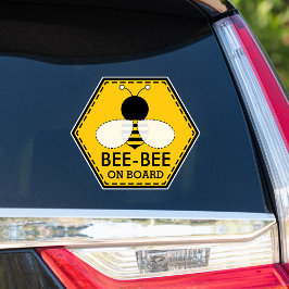 Baby Bee Baby ombord på bilmärket Klistermärken