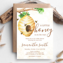 Baby Bee Baby Shower Little Honung Bee