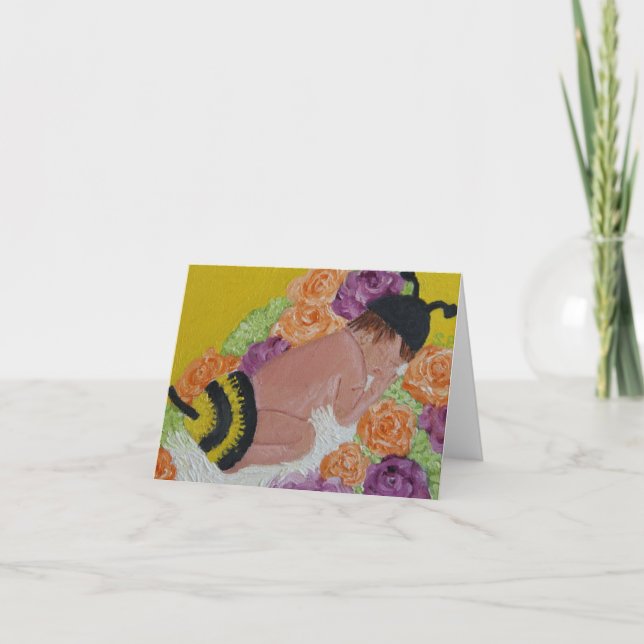 BABY BEE NOTE-KORT KORT (Framsida)