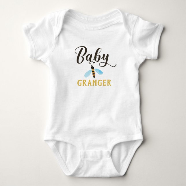 Baby Bee Personlig T Shirt (Framsida)