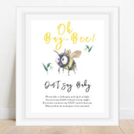 Baby Bee - säg inte baby Poster