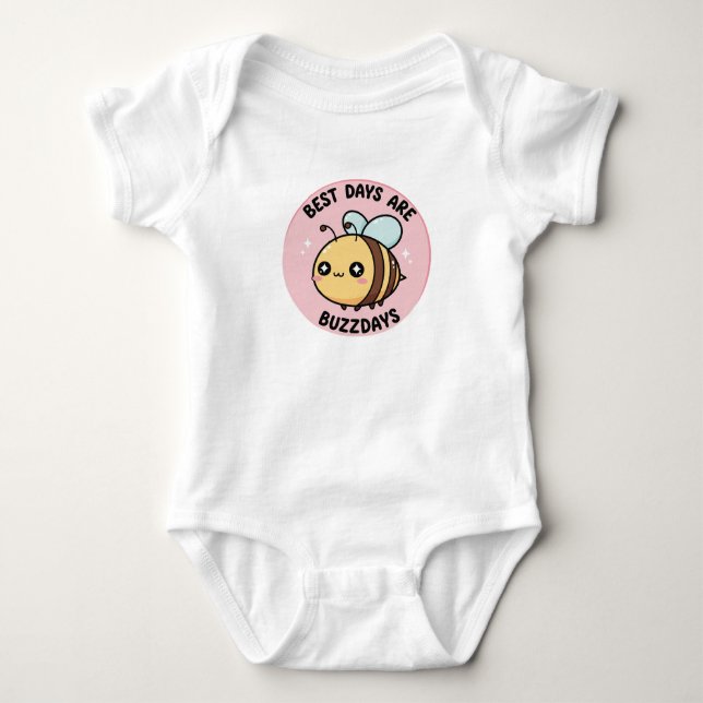 Baby Bee T-Shirt – Sött Kawaii-design (Framsida)
