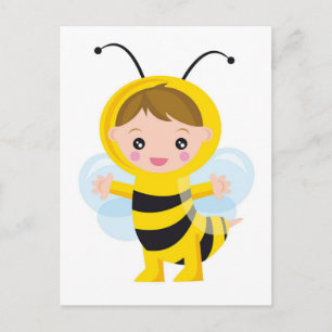 Baby Bee Vykort