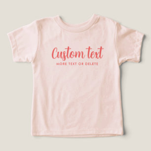 Baby Bella Canvas Tri-blend Mall Peach Färg T Shirt