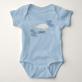 Baby Beluga 1:a födelsedag T Shirt