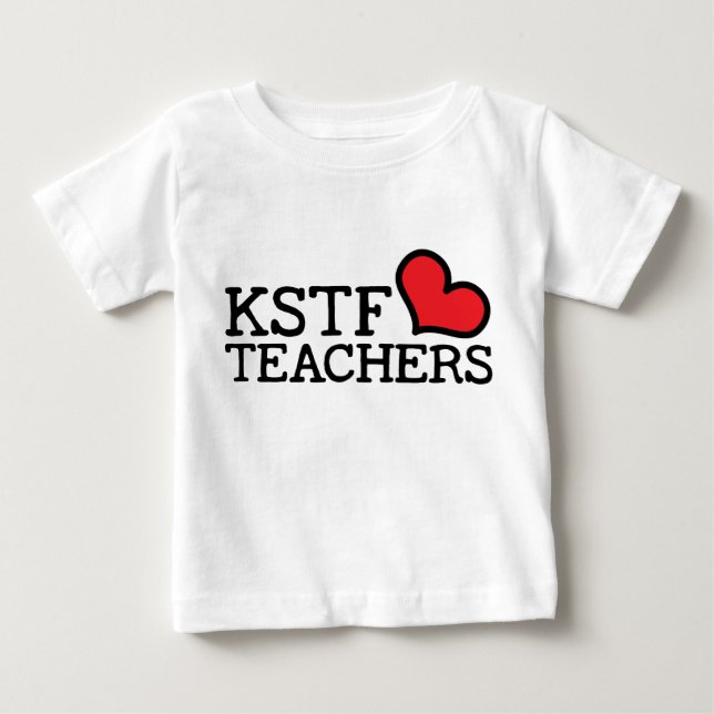 Baby-bergsbomull 1-Biet med kranar - hjärta T-shirt (Framsida)