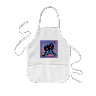 Baby Bib - Midnight CowboyBoots Barnförkläde